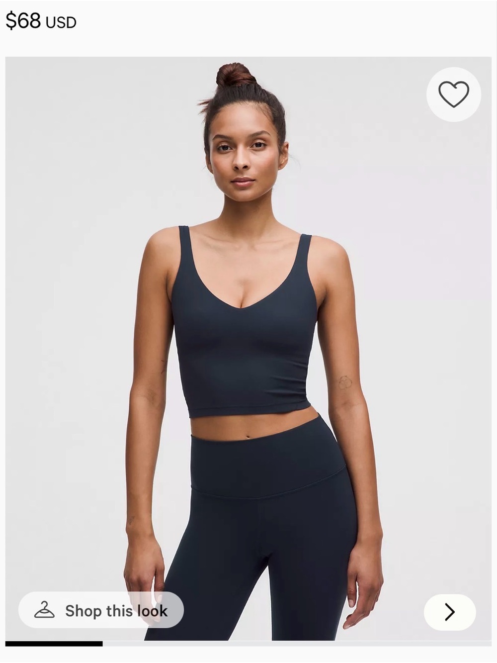 Lululemon align tank navy